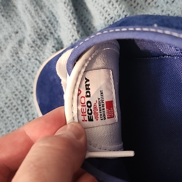 Vans Shoes Blue Suede Mens 11.5 - Picture 6 of 6